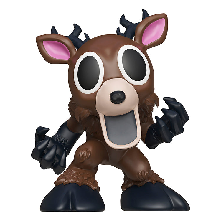 99 Nights In The Forest Collectable Minifigures of a playful forest creature with large eyes and claws.