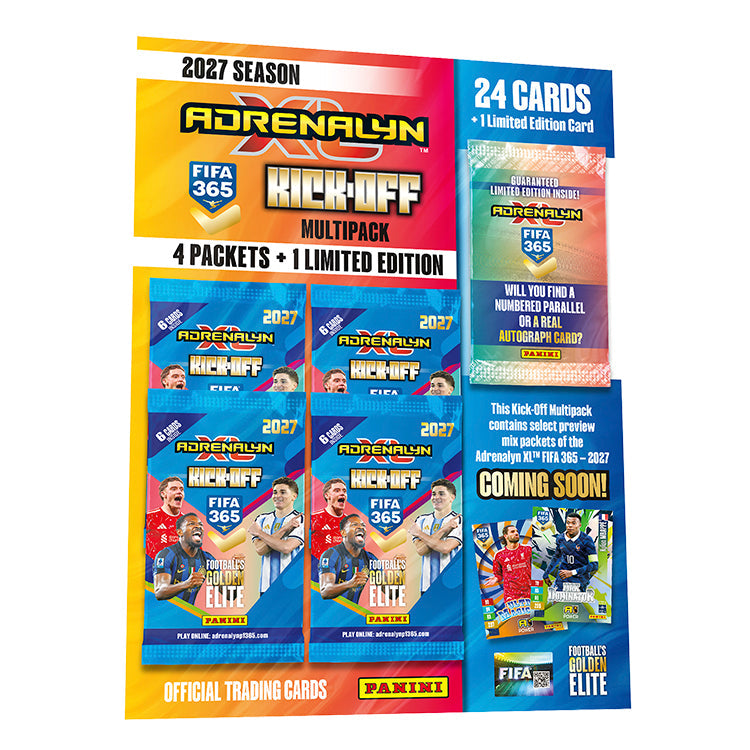 FIFA 365 2026/27 Adrenalyn XL™ Trading Card Collection Kick-Off Multipack