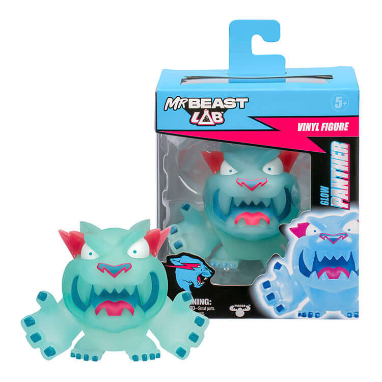 Mr Beast Lab Vinyl Figur Glow Panther