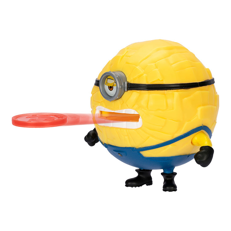 Despicable Me 4 Mega Minion toy with bubble blowing accessory, ready for fun and imaginative playtime adventures.