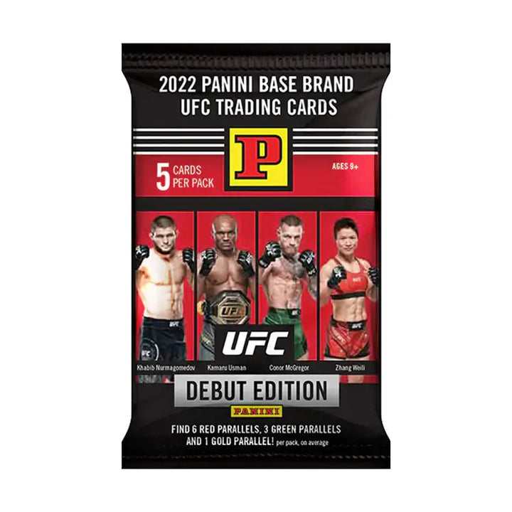 UFC 2022 Debut Edition Trading Card Collection Packs