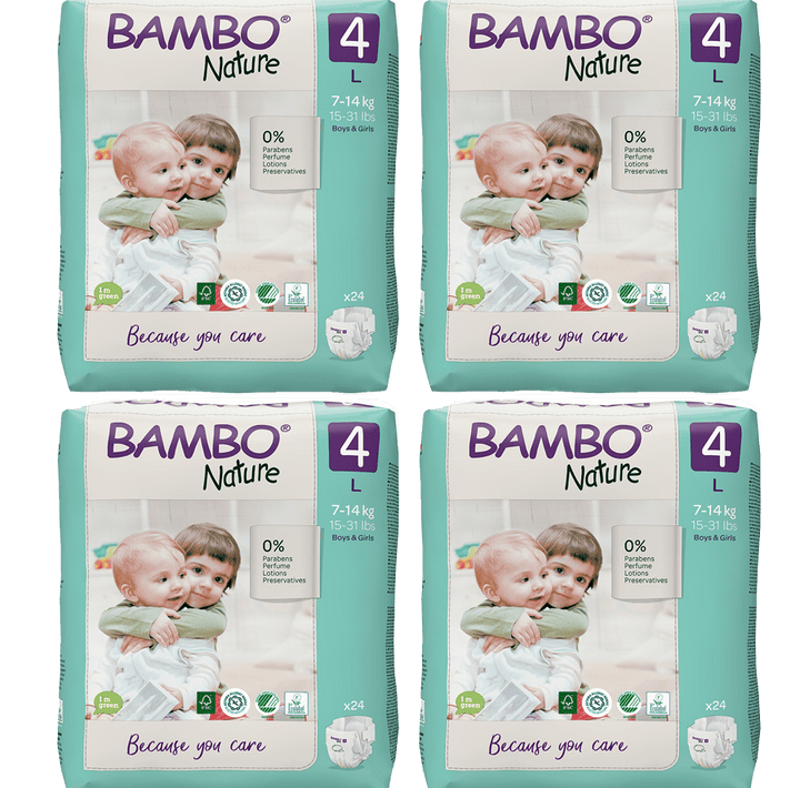 Bambo Nature| Size 4 Maxi Training Pants - 20 Pack | Earthlets.com |  | disposable nappies size 4