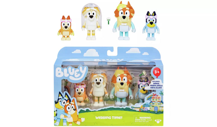 Bluey S11 Figur 4 Pack