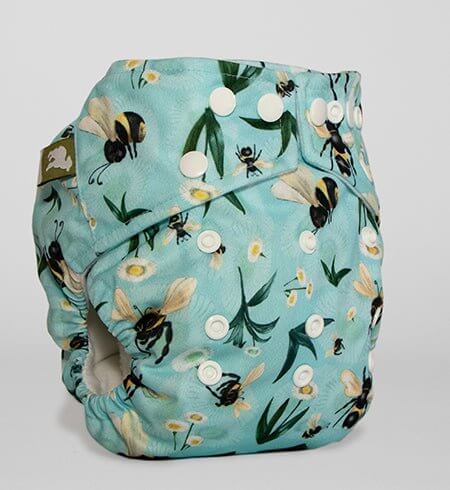 Little Lamb| Onesize Pocket Nappy | Earthlets.com |  | reusable nappies all in one nappies