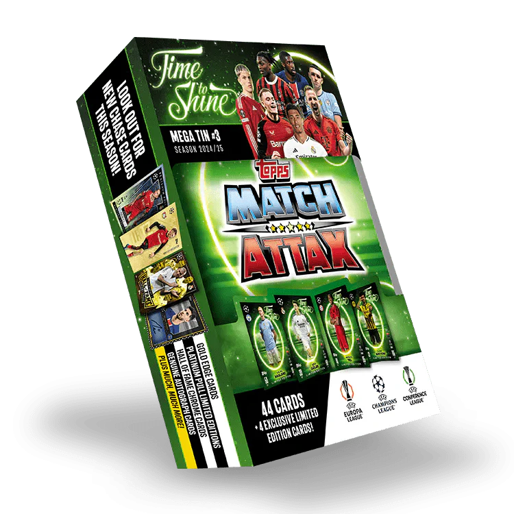 Match Attax: 24/25 Mega Tin 'Time To Shine' (Single Tin)