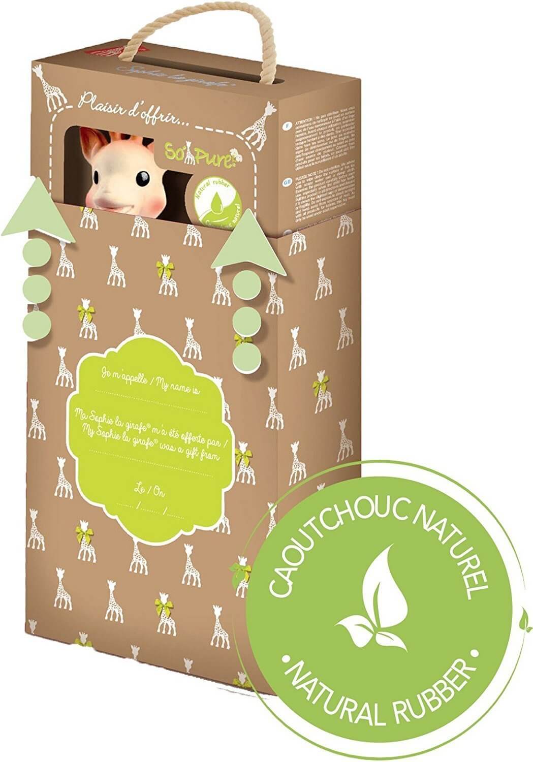 Sophie La Girafe| So Pure Teether | Earthlets.com |  | baby care soothers & dental care