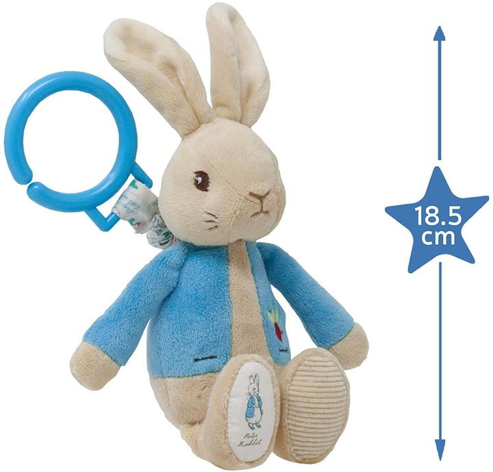 Rainbow Designs Peter Rabbit Jiggle Attachable Toy play soft toys & rattles Earthlets