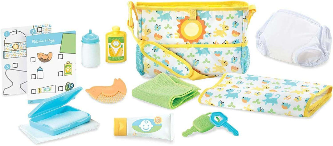 Melissa & Doug Travel Time Play Set for Dolls Earthlets