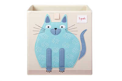 3 Sprouts| Storage Box - Cat | Earthlets.com |  | furniture storage