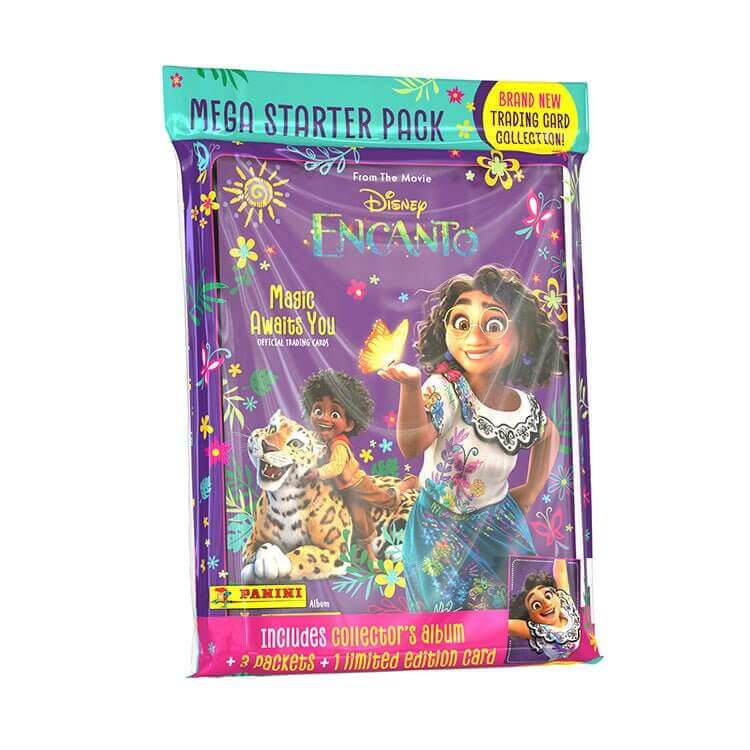 Panini Disney Encanto Trading Card Collection Product: Starter Pack (3 Packs) Trading Card Collection Earthlets