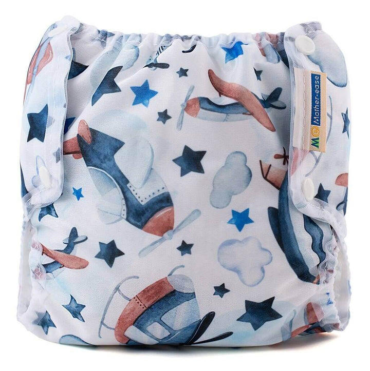 Mother-ease Air Flow Cover Flight Colour: Flight size: S reusable nappies Earthlets