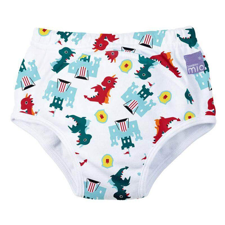 Bambino Mio Potty Training Pants Size: 18-24 months Colour: Dino potty training reusable pants Earthlets