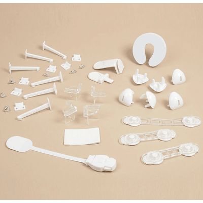 Clippasafe Home Safety Starter Pack (22 Pieces), White | Earthlets.com