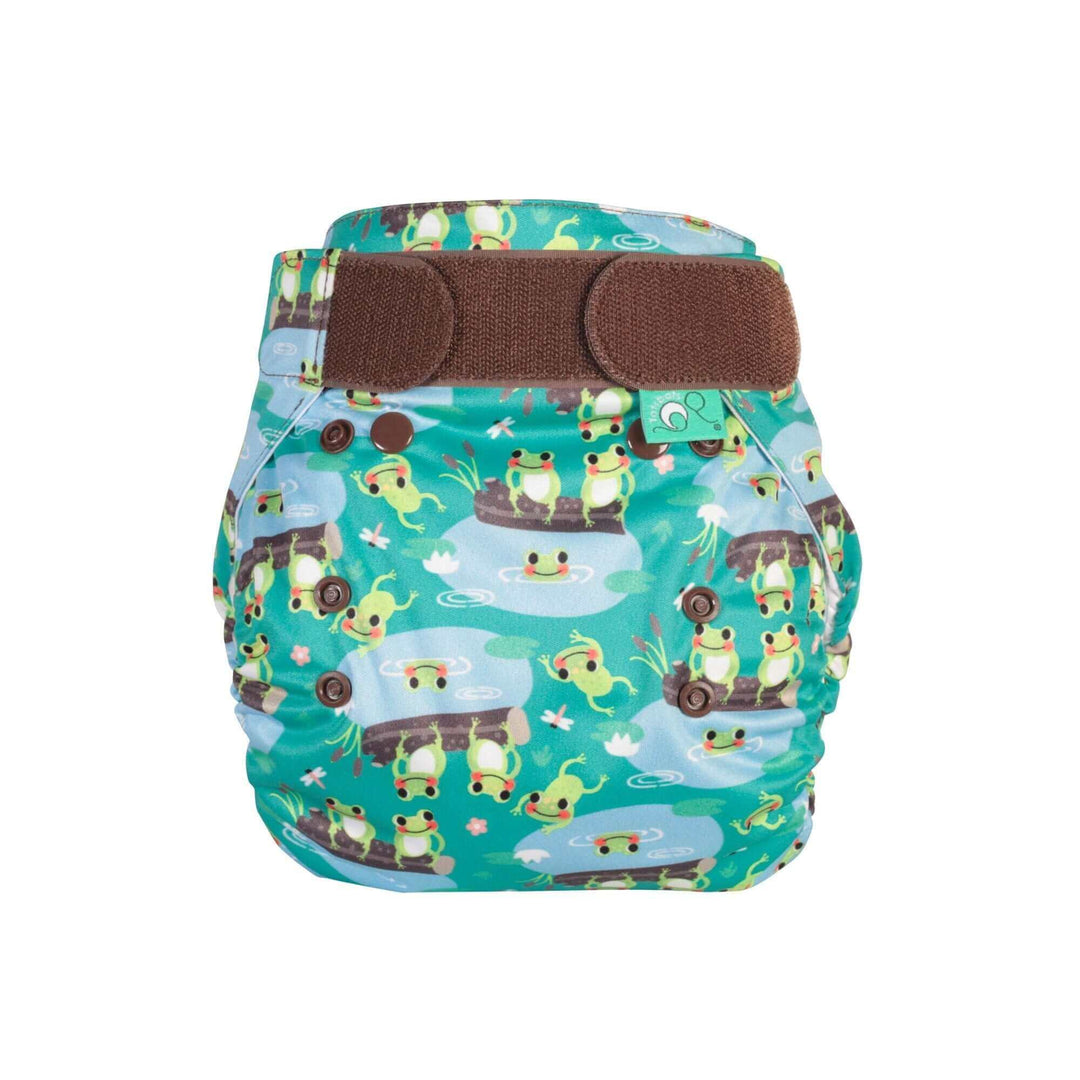 Tots Bots Bamboozle Nappy Wrap Colour: Above the Clouds Size: Size 1 (6-18lbs) reusable nappies Earthlets