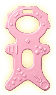 NipTeether ManColour: Pinkbaby care soothers & dental careEarthlets