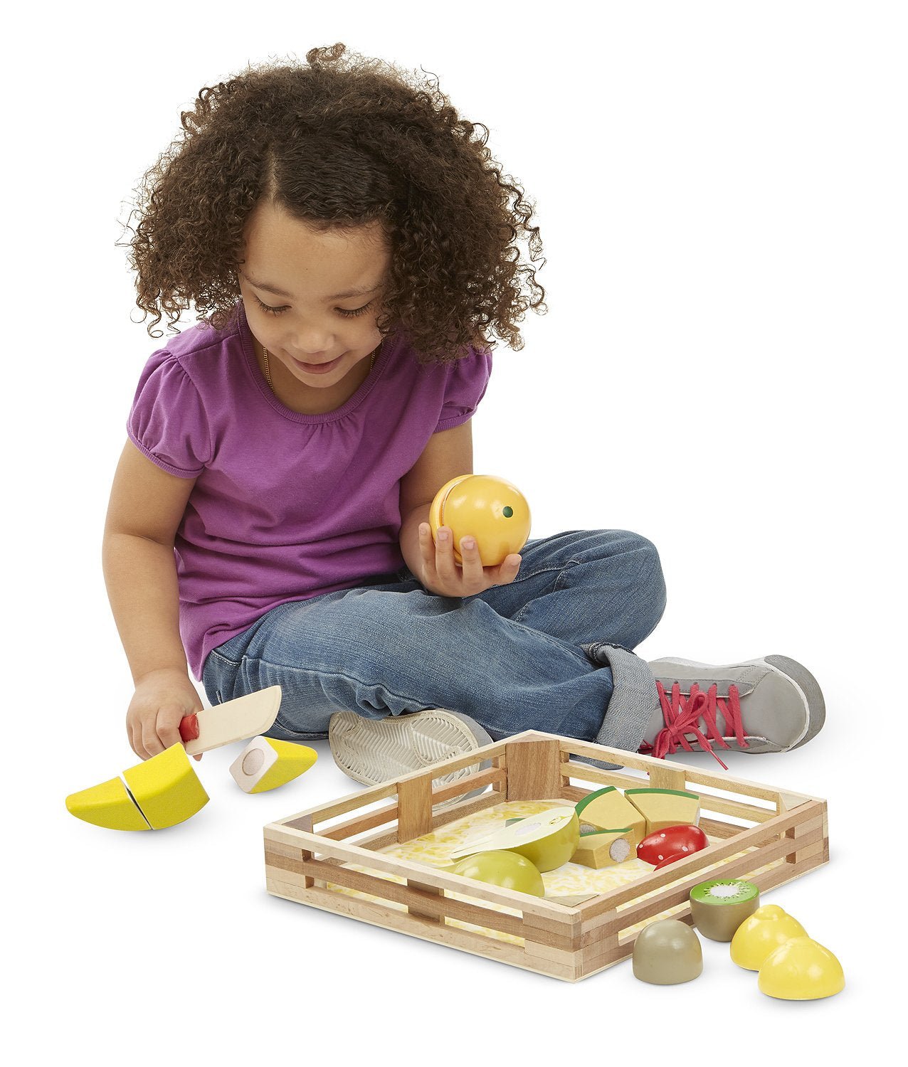 Melissa & Doug| Wooden Cutting Fruit | Earthlets.com |  | play educational toys