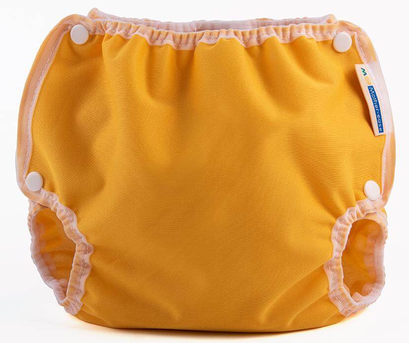 Mother-ease Air Flow Cover Mustard Colour: Mustard size: M reusable nappies Earthlets