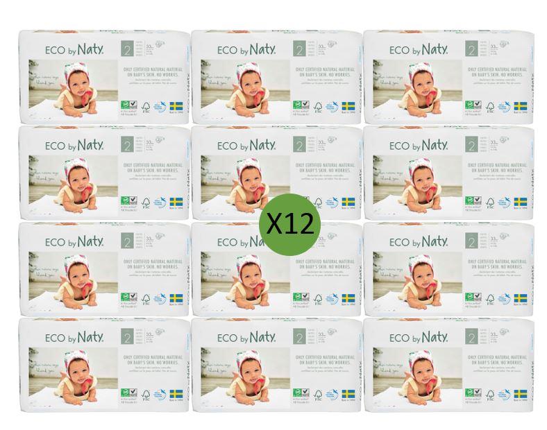 Naty| Size 2 Eco Nappies - 33 pack | Earthlets.com |  | disposable nappies size 2